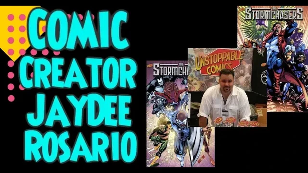 Interview with Comic Creator Jaydee Rosario #stormchasers #comics #indycomics #kickstarter