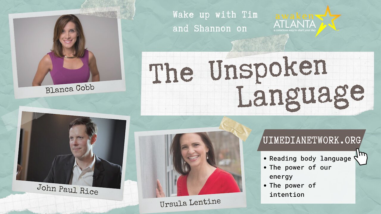 The Unspoken Language | with Blanca Cobb, John Paul Rice, and Ursula Lentine