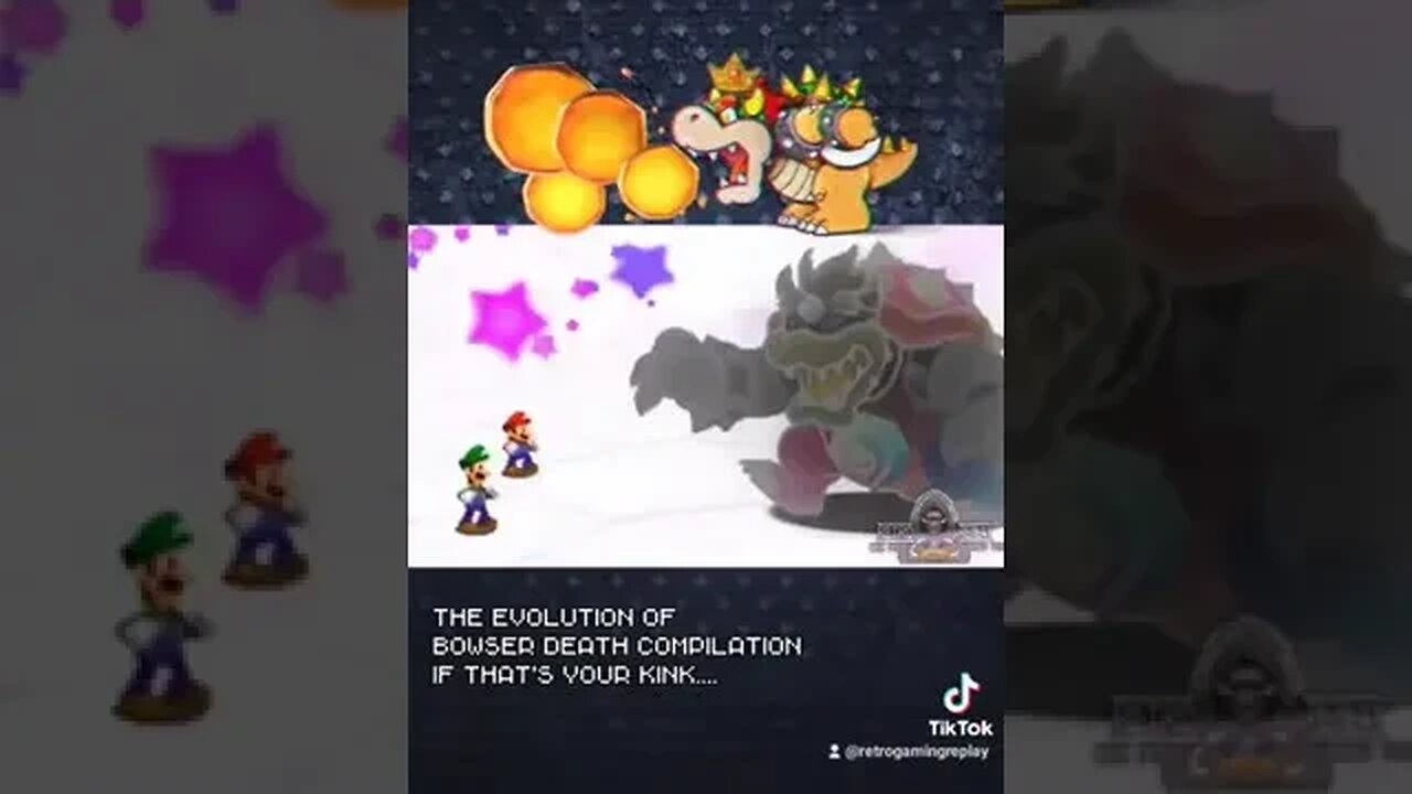 all #bowser deaths #mario