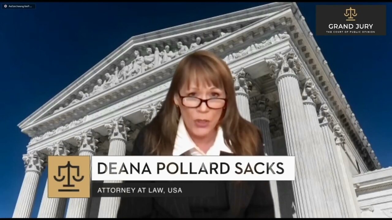 Grand Jury - 05/02/2022 - Jour 1 - Déclaration d'ouverture de Deana Pollard Sacks, avocate, USA