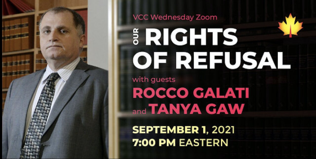 Our Rights of Refusal with Rocco Galati, Tanya Gaw & Other Guests