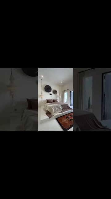 Inside a stunning Bali villa with Moroccan interior design in Canggu 🌴 #shorts #architecture