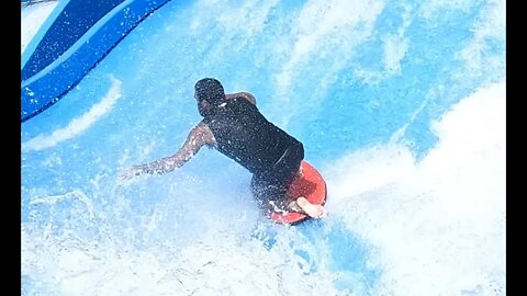 Flowrider - Kyle at Soak City, Kings Island (2022) #shorts