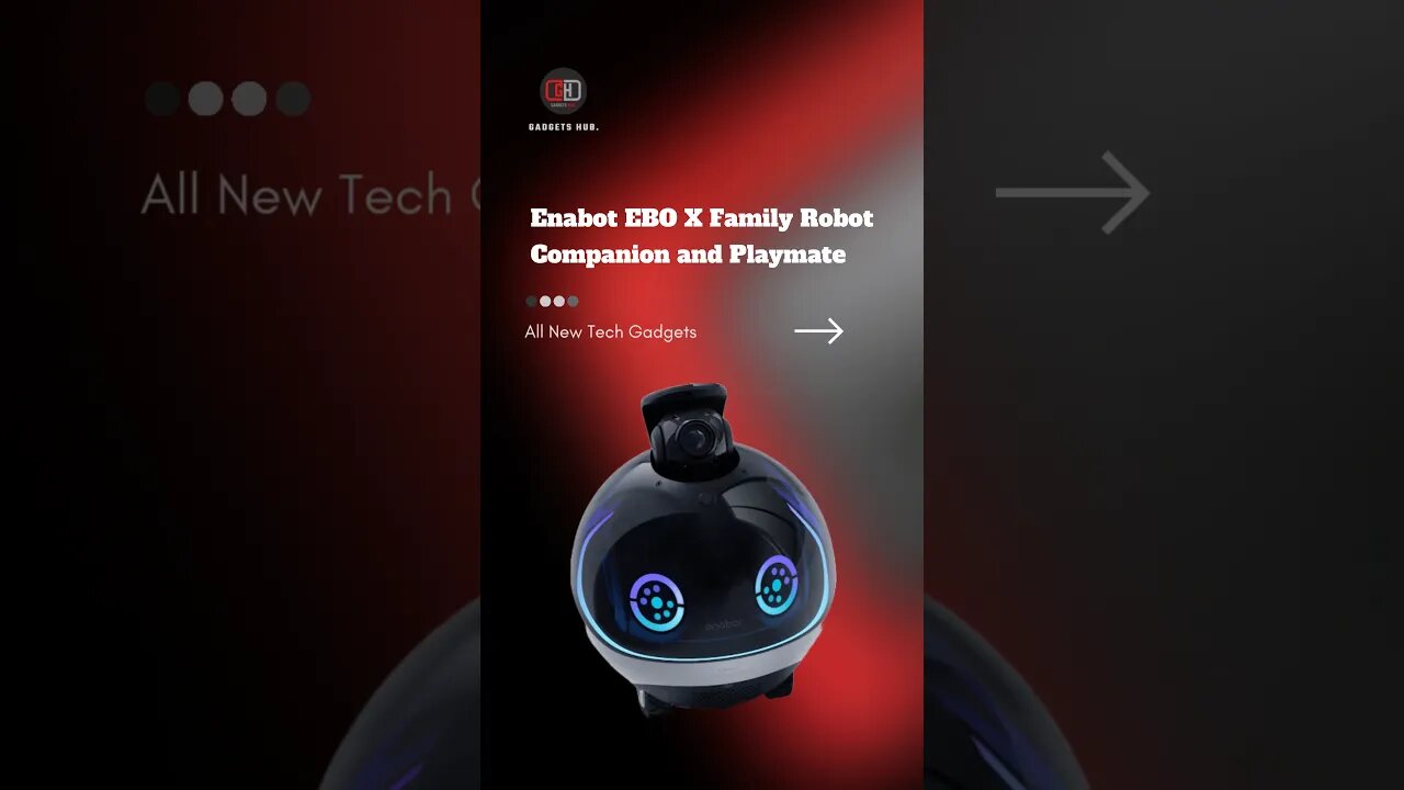 Enabot EBO X Family Robot Companion and Playmate #gadgets #coolgadgets #accessories #technology