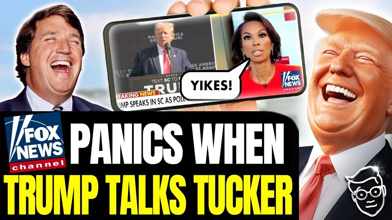 FOX NEWS FORCED TO CUT LIVE-FEED WHEN TRUMP TALKS TUCKER'S VIRAL VIEWS | 'BIGGEST INTERVIEW EVER!'