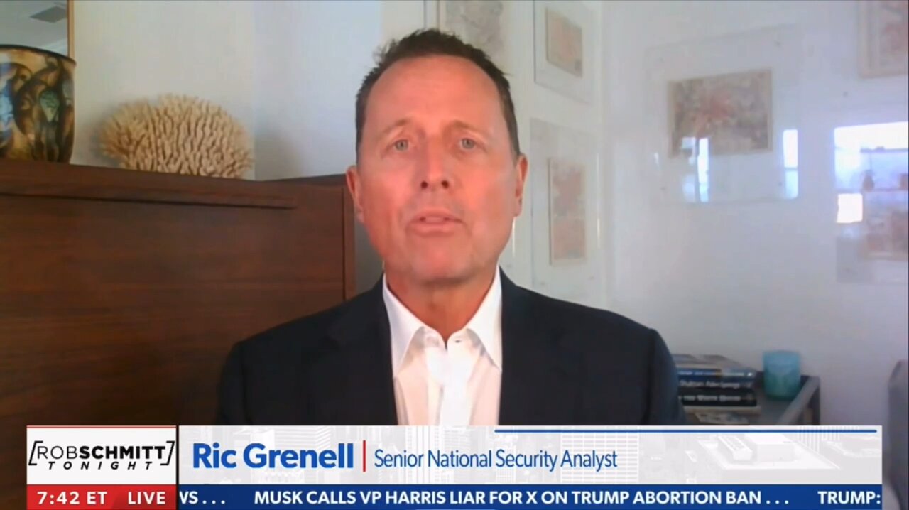 ROB SCHMITT TONIGHT-7/1/24-RIC GRENELL BIDEN CAMPAIGN LAUNCHES ‘SALVATION PLAN’