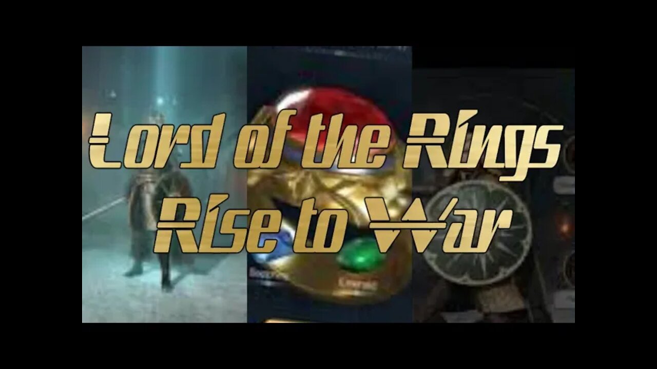 Lord of the Rings Rise to War Beginning of the Game with No Commentary