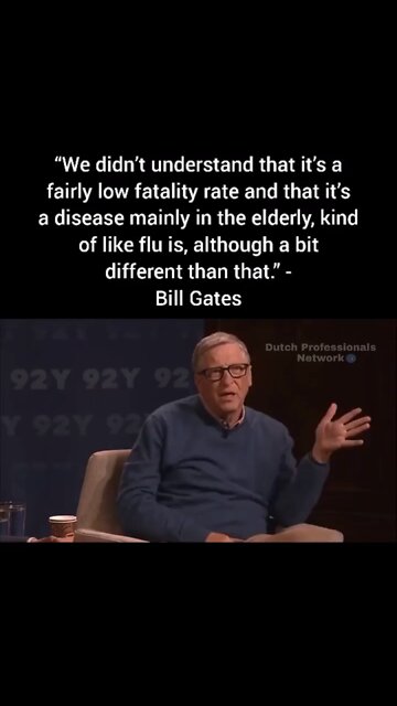 Bill Gates, an IT person diving into hurting people as a criminal