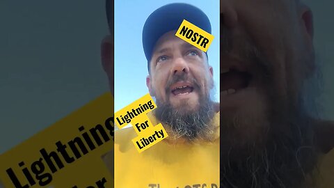 @lightningforliberty5657 tonight at 5 central #bitcoin #nostr #btc #lightning #live