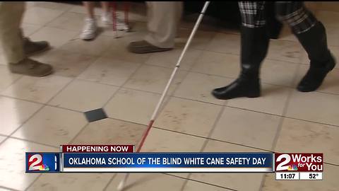 Tulsa participates in White Cane Safety Day