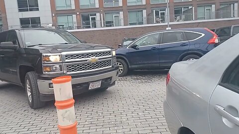 Whole Foods parking in the South End on Harrison Ave