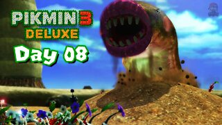 Pikmin 3 Deluxe - Day 8 - Meerslug Boss Fight