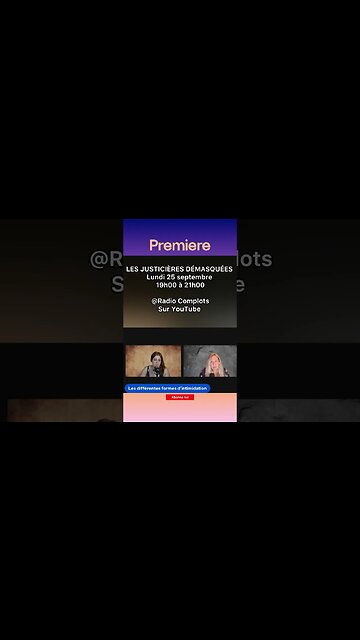 LES JUSTICIÈRES DÉMASQUÉES #quebec #polqc #radiocomplots #réflexion