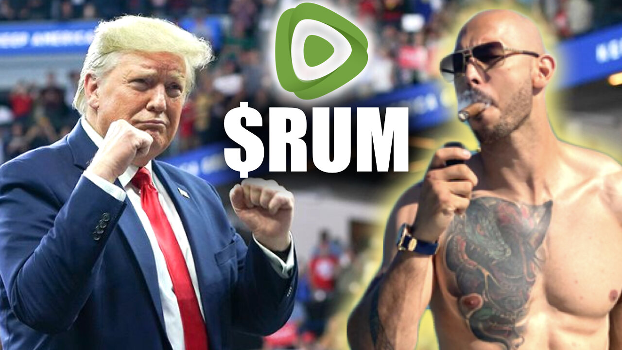 BREAKING: Rumble Stock is Exploding After Andrew Tate, Trump & Millions Join The App