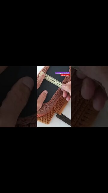 Bolsa de crochê fácil e rápida| 👇🏼Vídeo completo no link abaixo