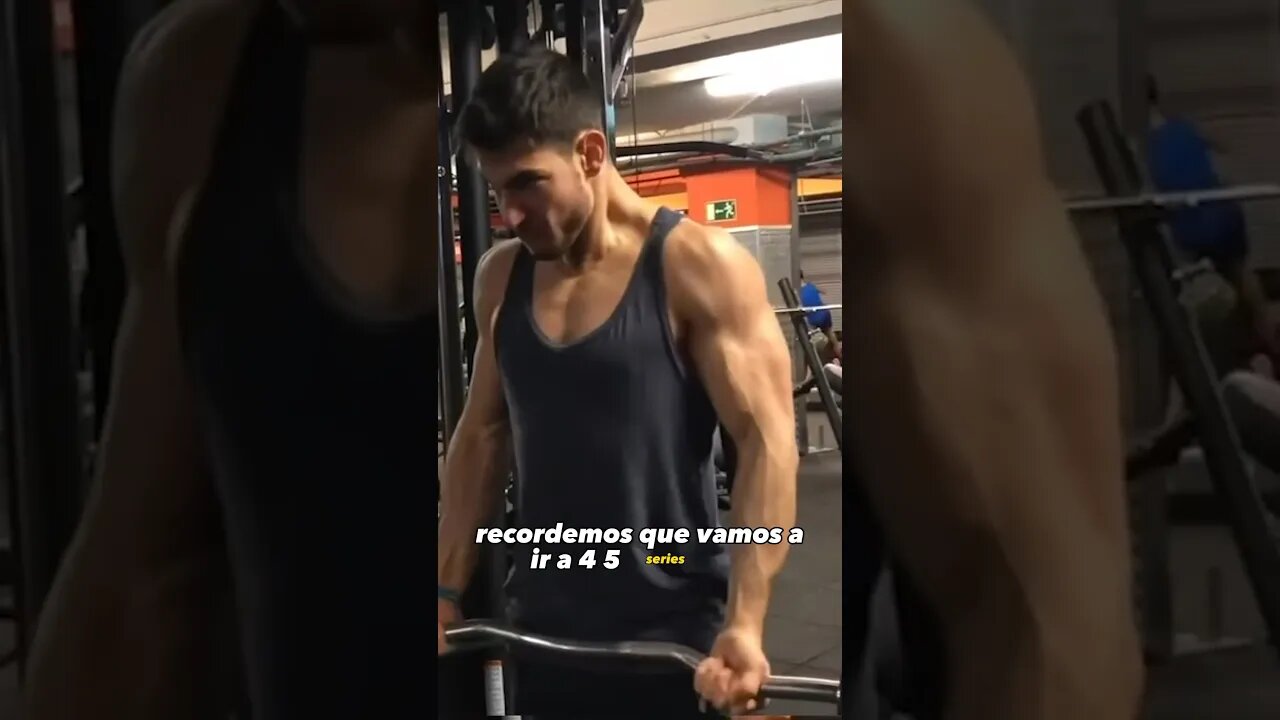 La mejor rutina de BICEPS que vas a encontrar #shorts #gym #biceps