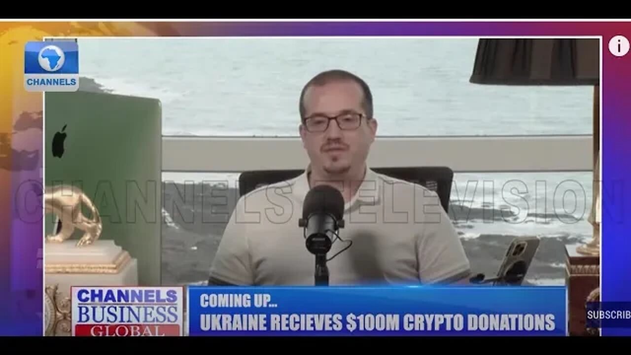 Ukraine Receives $100m In Crypto Donations | @ChannelsTelevision interview