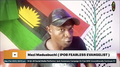 Ipob Awareness Campaign On Free MNK Unconditionally Continues With ( IPOB FEARLESS EVANGELIST )