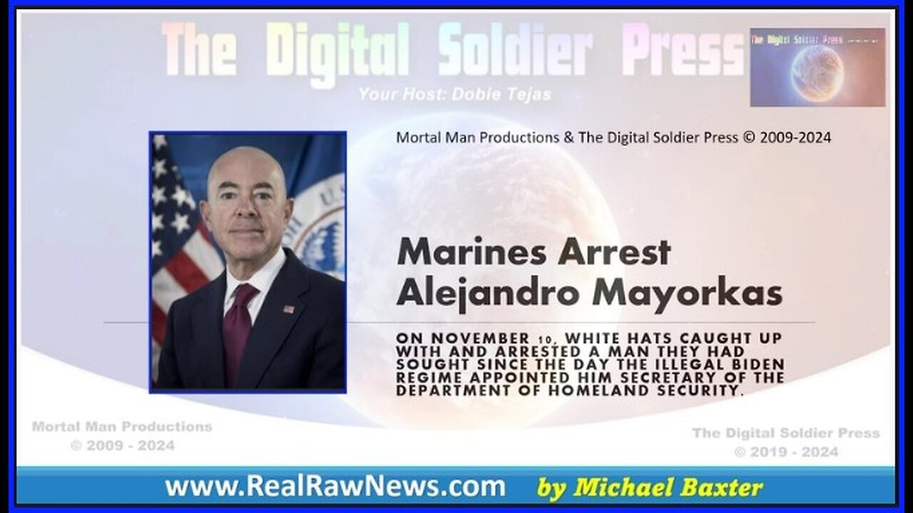 Marines Arrest Alejandro Mayorkas