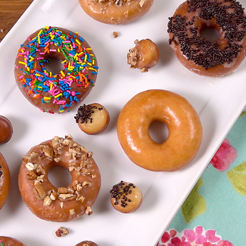 Start your day with these fantastic glazed donuts