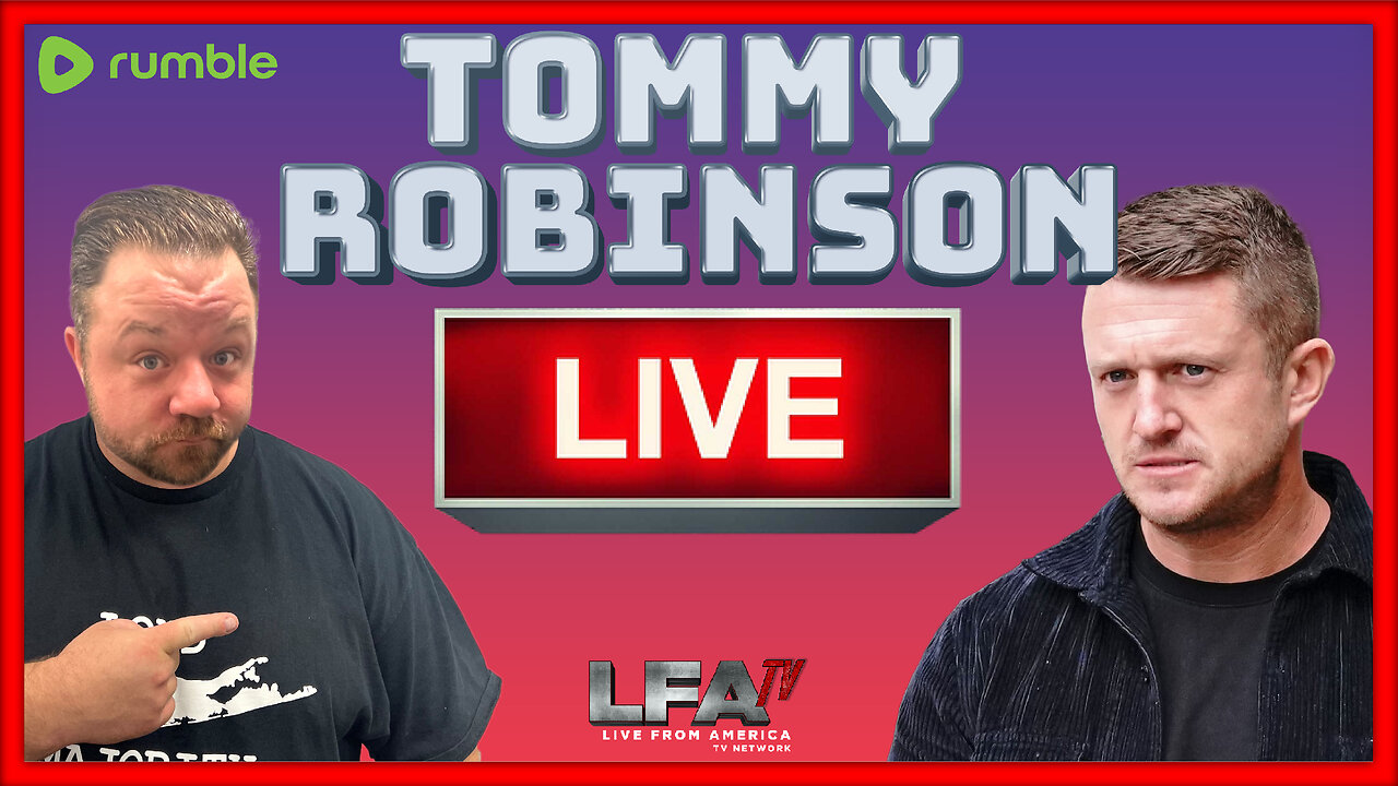 LIVE WITH TOMMY ROBINSON | LOUD MAJORITY 12.1.23 1pm