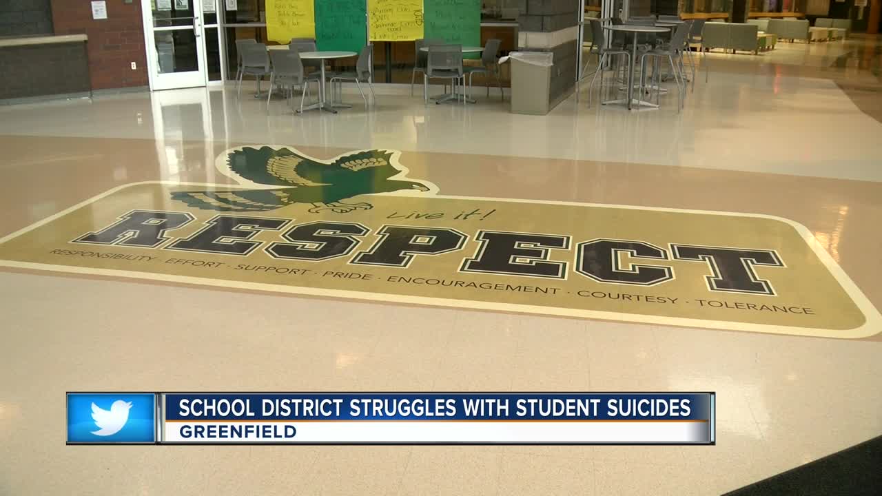 Greenfield High School struggles with student suicides