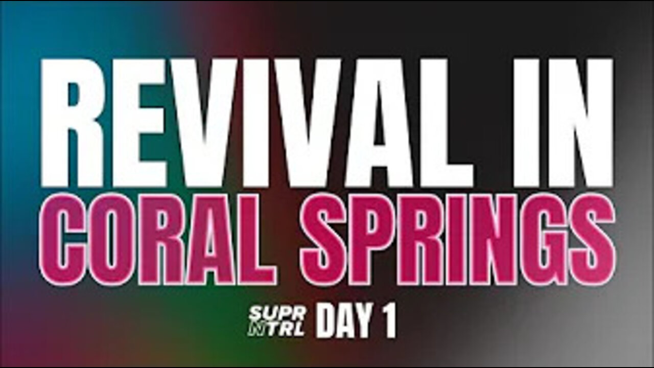 Revival in Coral Springs Day One | The power of complete surrender!
