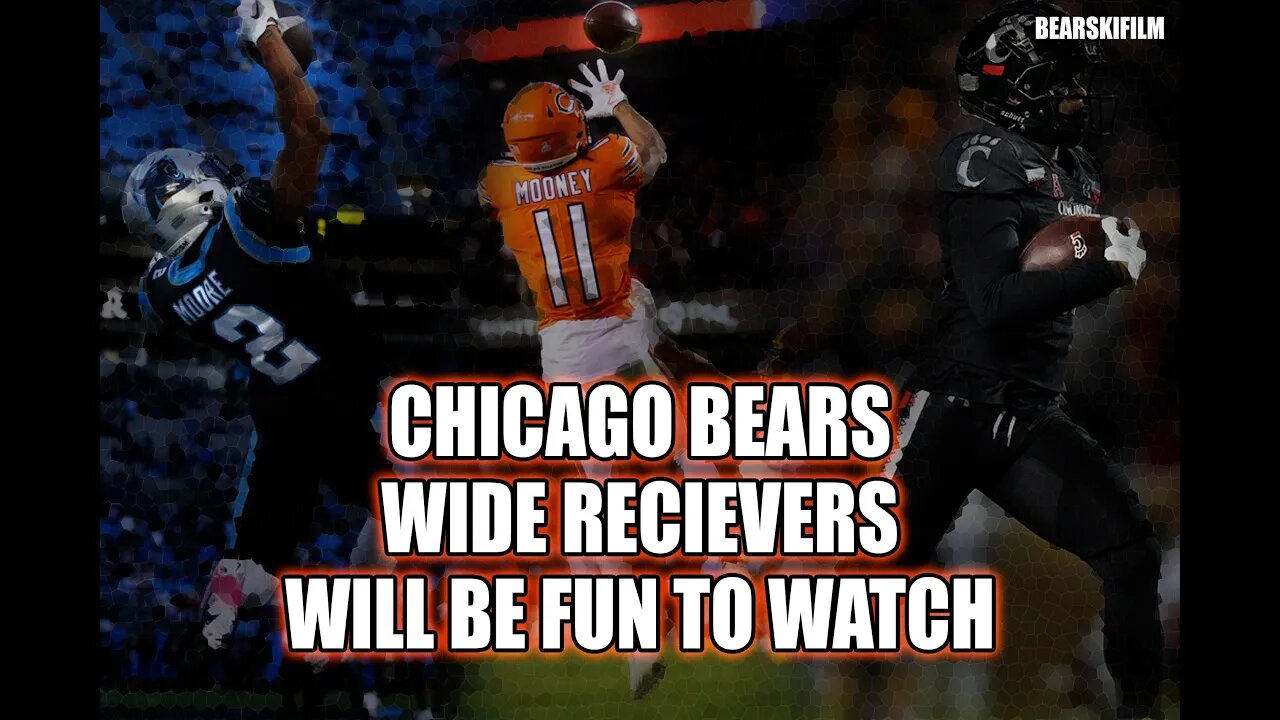 The Chicago Bears NEW Receivers will be fun to watch