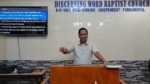 Serve the Lord, as the Elect of God, with No Respect of Persons - Col. 3b - (Baptist Preaching - Ph)