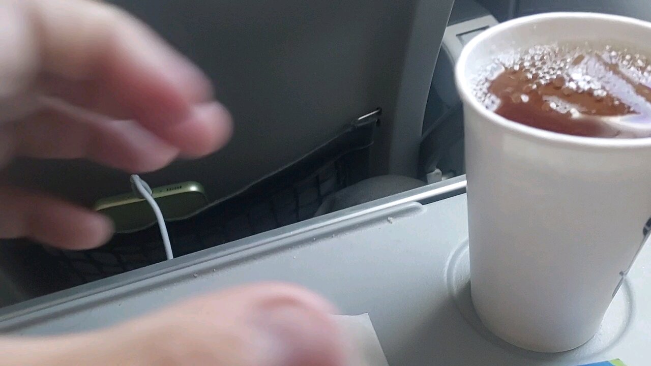 On board service-LATAM Flight 3757