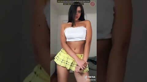 Beautiful Miniskirt Dance Style 1000 Likes Contest 👗🌞🌴💰