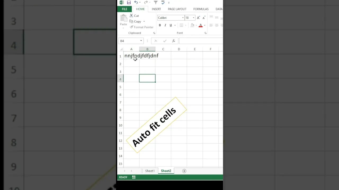 How to adjust column in excell | Automatic_adjust _cell column_width_lenght_excel