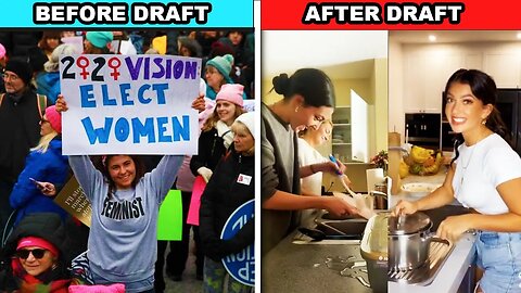 Women Regret Equality after Being included In The Draft