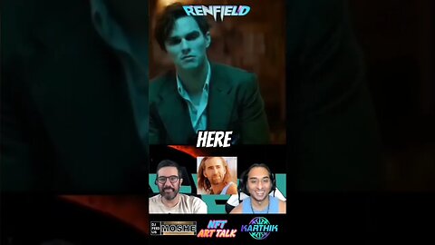 😂 Nicolas Cage Renfield Movie Trailer Reaction Dracula Dark Comedy #moviereaction #renfield #shorts