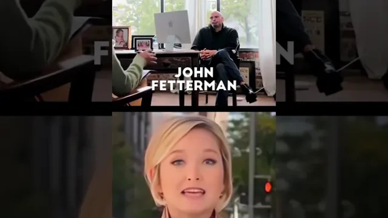 Fetterman, Has A Hard Time Understanding What He's Hearing...
