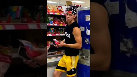 Hilariously bodybuilder prank Video American boy funny reaction #shorts #short