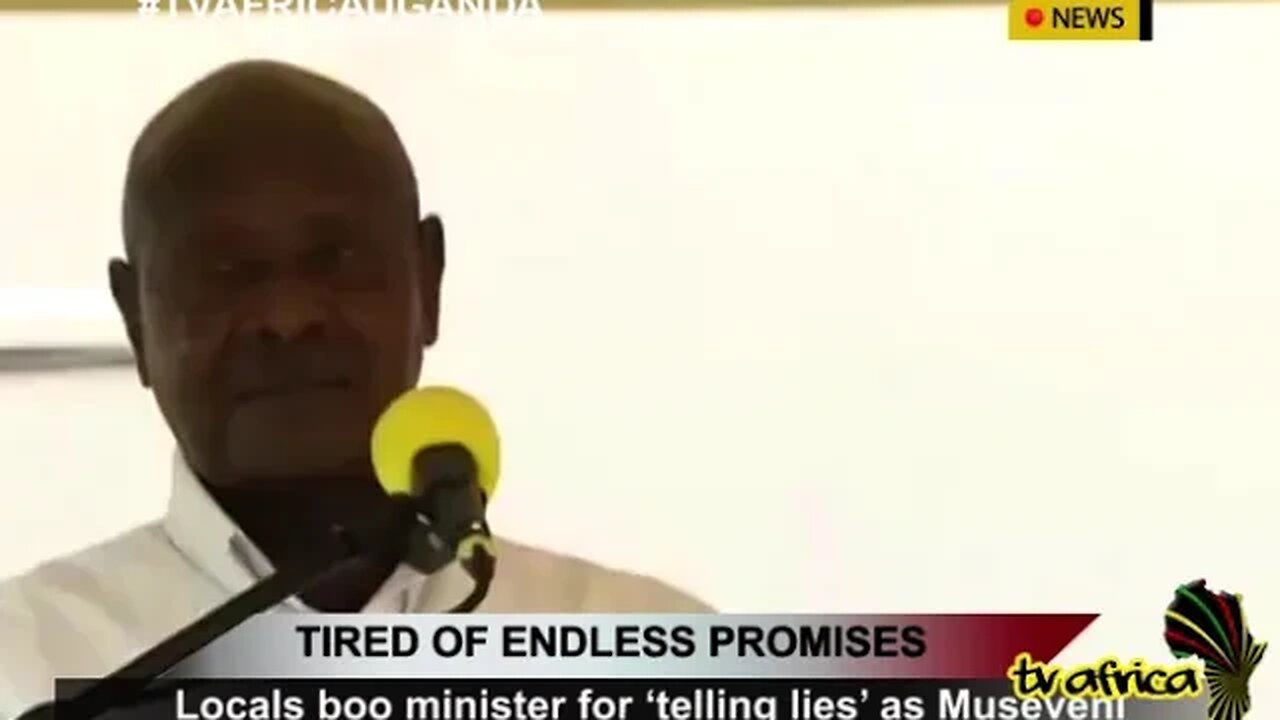 TIRED OF ENDLESS PROMISES: Locals boo minister for ‘telling lies’ as Museveni tours West Nile