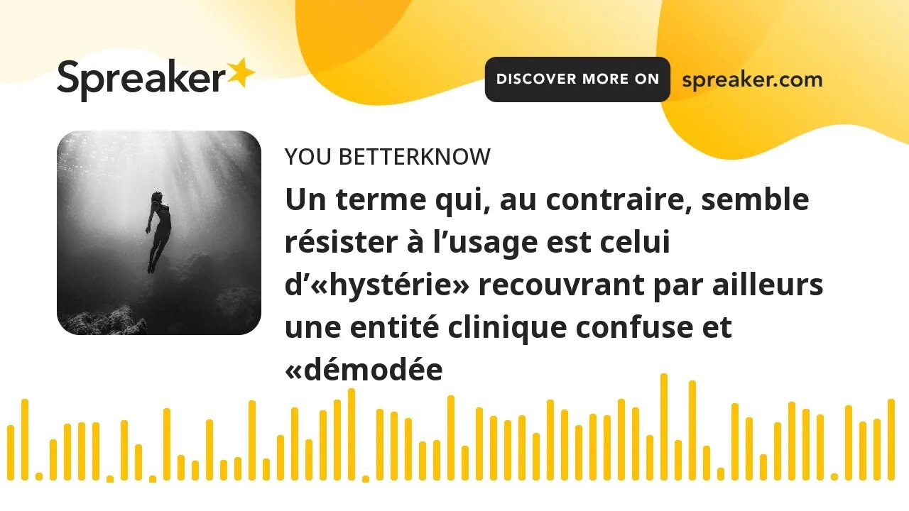 Un terme qui, au contraire, semble résister à l’usage est celui d’«hystérie» recouvrant par ailleurs