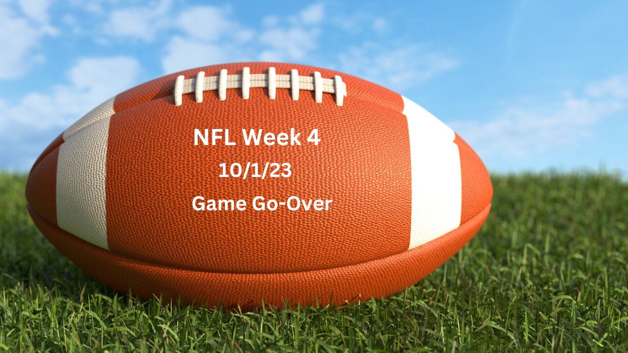 NFL Week 4 Go over + WK5 Winners?!(Hopefully)