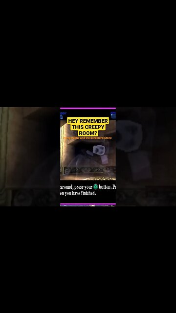 Harry Potter and The Sorcerer's Stone CREEPY ROOM Livestream Moment#1 #letsplay #shorts #gaming