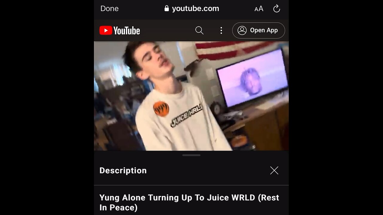 Yung Alone Showing Love to Juice WRLD
