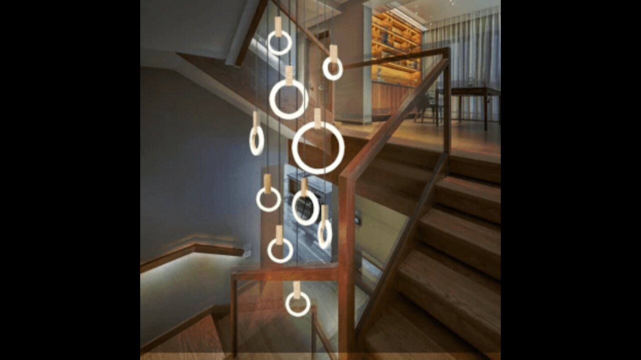 Post Modern Nordic Wood Hanging Light LED Hanglampen