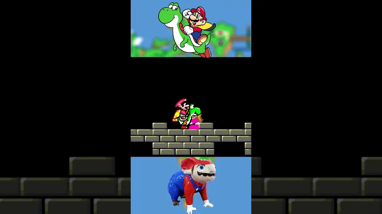 ZERANDO SUPER MARIO WORLD USANDO YOSHI? 😳😳😳 #yoshi #supermario #supermariobros