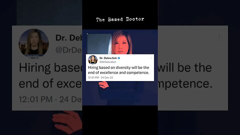 The Based Doctor #debrasoh #drdebrasoh #shorts #zoobox #twitterquotes #twitter