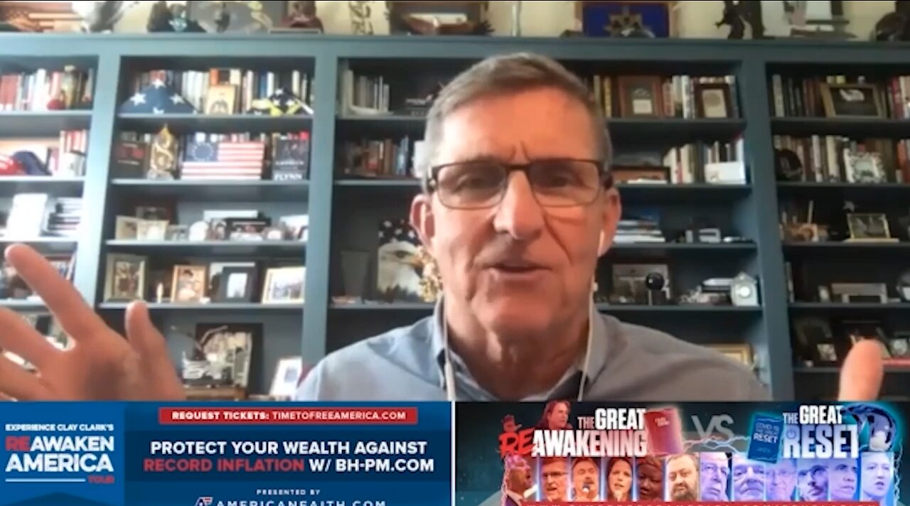 General Flynn | "We're Going To Have A Global Vaccination Card In Our Back Pocket"