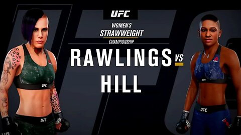 EA Sports UFC 3 Gameplay Angela Hill vs Bec Rawlings