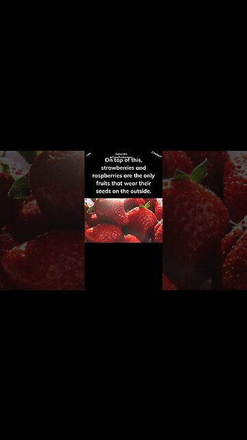 How many seeds does a strawberry have #fruitsandvegetables #shorts