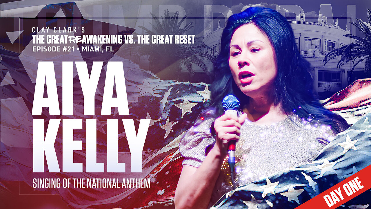 Aiya Kelly | Singing of The National Anthem | ReAwaken America Tour Heads to Tulare, CA (Dec 15th & 16th)!!!