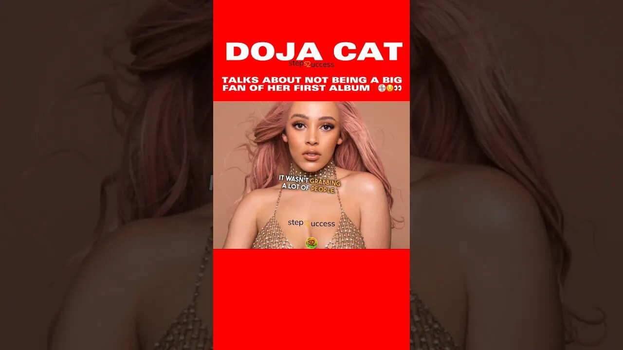 #DojaCat didn’t like her 1st album self titled ‘Amala’🔑 is not being AFRAID to start🏁 #get2steppin