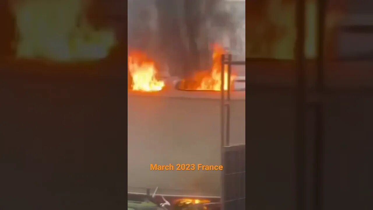 Has Macron gone too far this time? France is looking like a war zone.